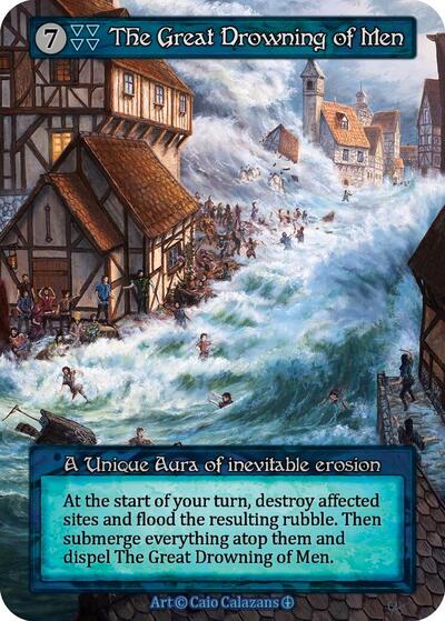The Great Drowning of Men Arthurian Legends card price