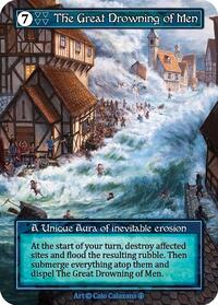 The Great Drowning of Men (Foil) - Arthurian Legends - Sorcery: Contested Realm card