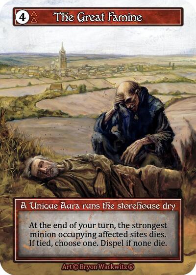The Great Famine (Foil) Arthurian Legends card price