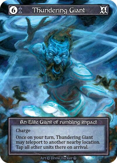 Thundering Giant (Foil) Arthurian Legends card price