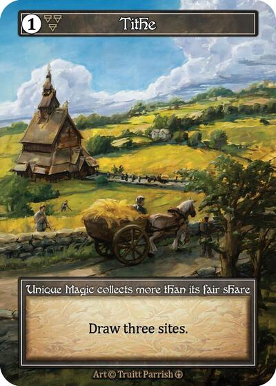 Tithe (Foil) Arthurian Legends card price