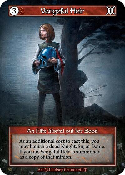 Vengeful Heir (Foil) Arthurian Legends card price