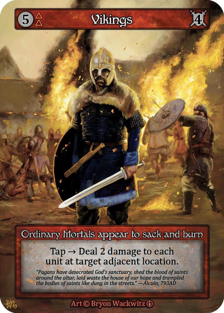 Vikings — Arthurian Legends card
