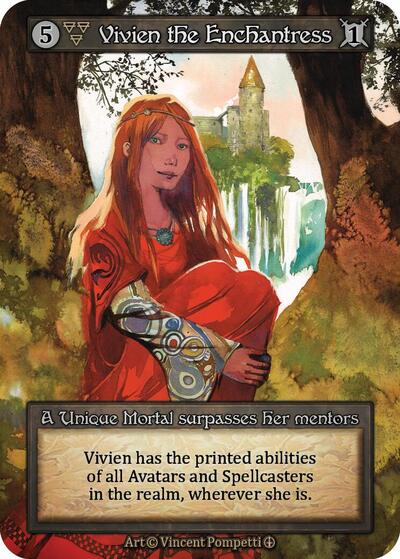 Vivien the Enchantress Arthurian Legends card price