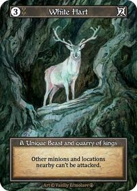 White Hart (Foil) - Arthurian Legends