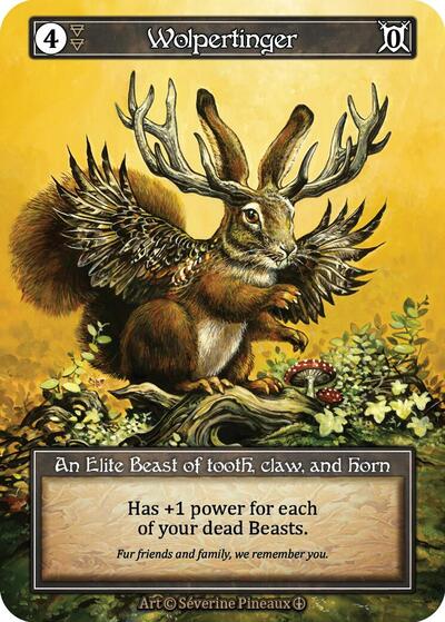Wolpertinger (Foil) Arthurian Legends card price