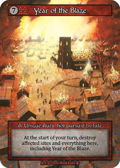 Year of the Blaze Arthurian Legends card price