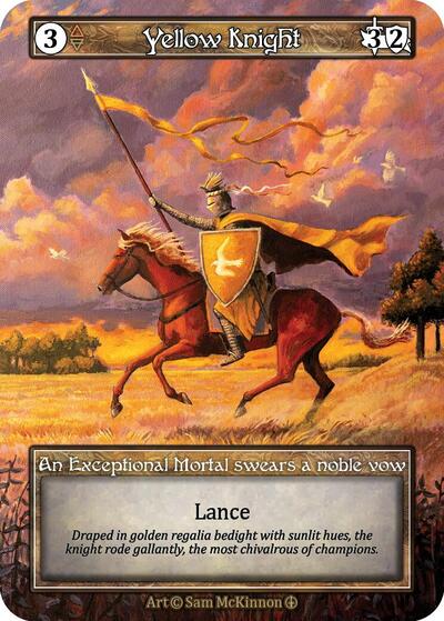 Yellow Knight (Foil) Arthurian Legends card price