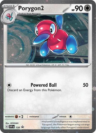 Porygon2 - 138 (Cosmos Holo)