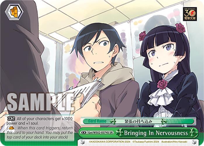 Bringing In Nervousness (SR)