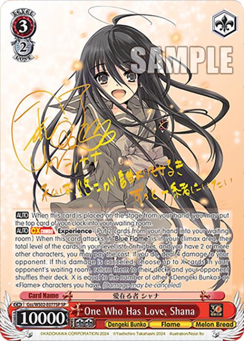 One Who Has Love, Shana (SP)