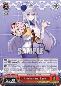 Anniversary, Lena (RRR)