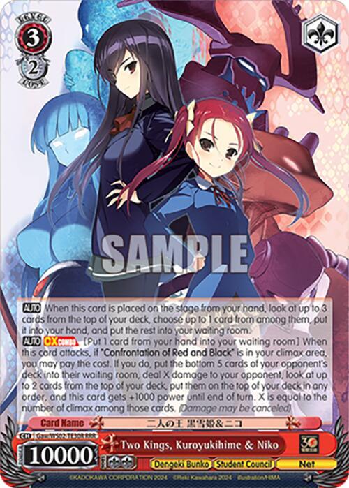 Two Kings, Kuroyukihime & Niko (RRR)