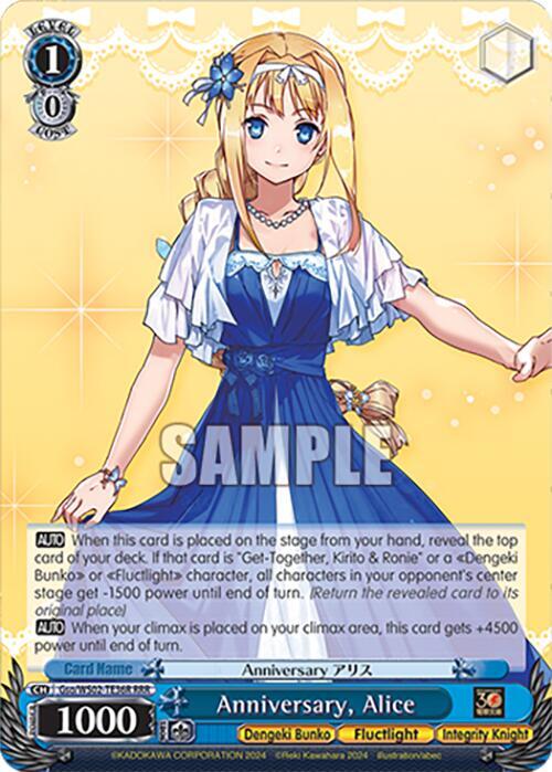Anniversary, Alice (RRR)