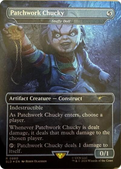 Patchwork Chucky Stuffy Doll