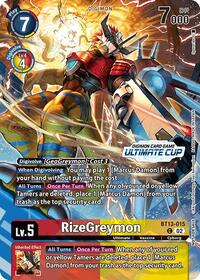 RizeGreymon (Ultimate Cup 2024) - Versus Royal Knights
