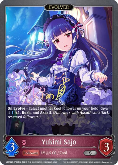 Yukimi Sajo (Evolved) - P03EN (Foil)
