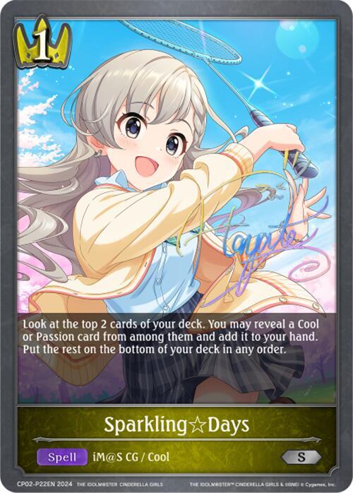 SparklingDays - P22EN (Foil)