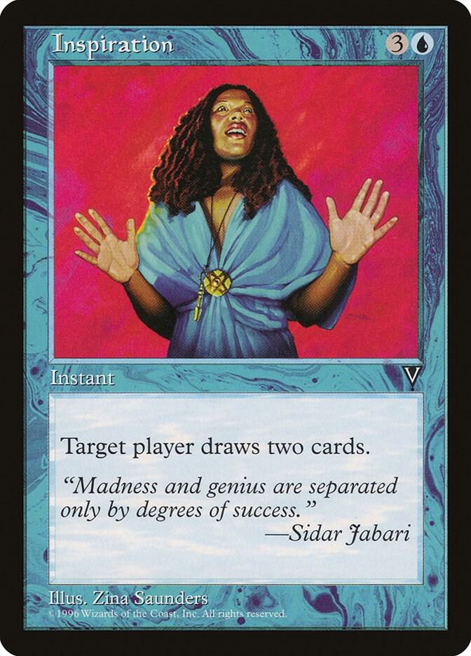 mtg inspired cards Inspired Charge [Battle for Zendikar] – Gamers Paradise main image 1