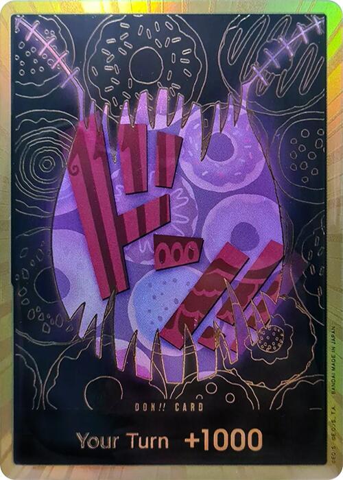 DON Card Katakuri Gold onepiece card