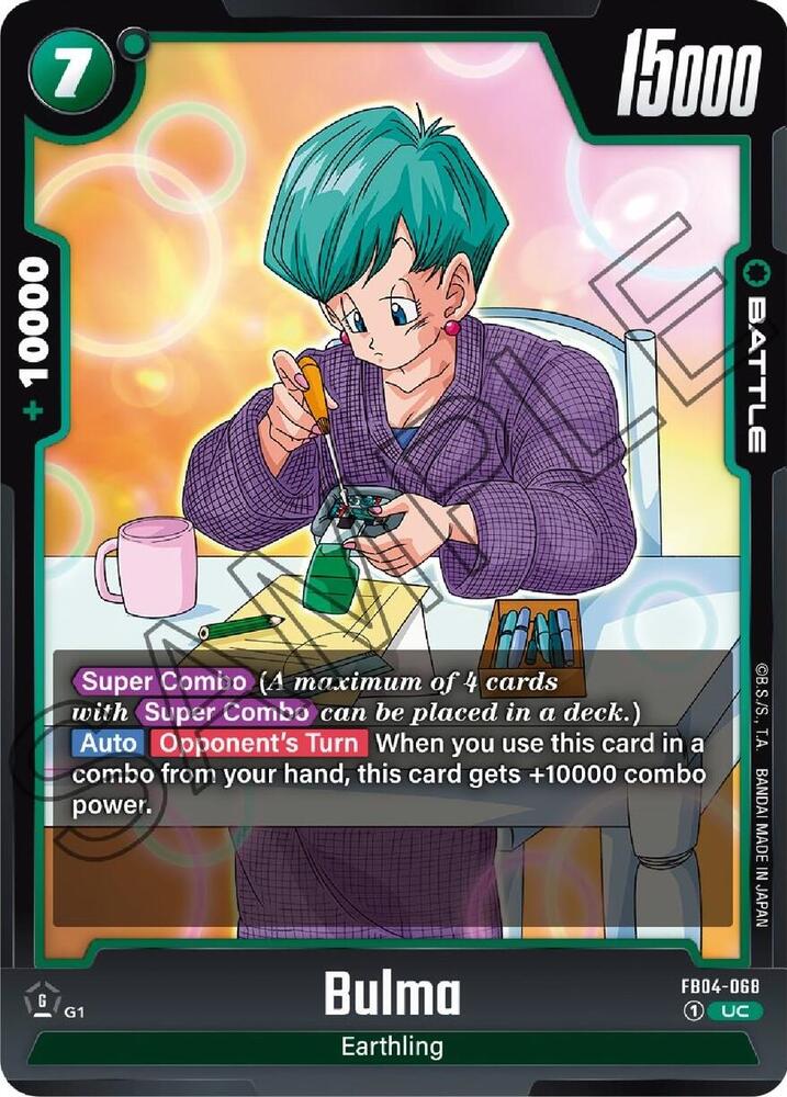 Bulma - Ultra Limit - Dragon Ball Super: Fusion World - TCGplayer.com
