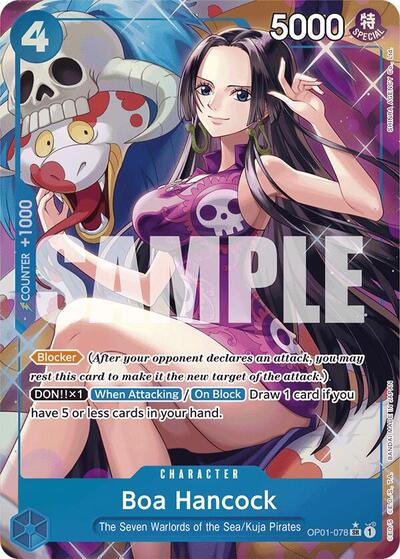 Boa Hancock (OP01-078) (Alternate Art)