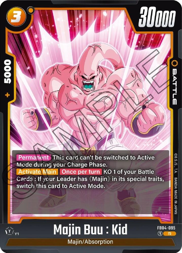 Majin Buu : Kid - FB04-095 - Ultra Limit - Dragon Ball Super