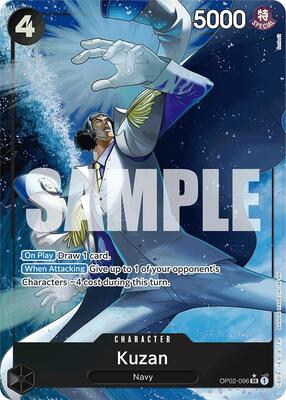 Kuzan (OP02-096) (Alternate Art) - Premium Booster -The Best