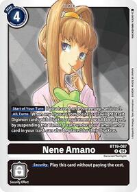 Nene Amano - Release Special Booster 2.0 - Digimon card