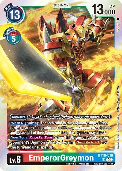 EmperorGreymon - Release Special Booster 2.0 - Digimon Card Game
