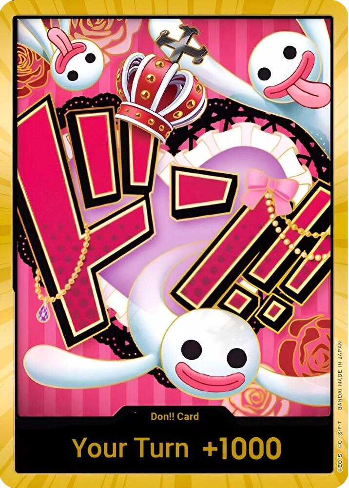 ☆ドナ☆ DON!! Card (Perona) (Gold) - Premium Booster -The Best