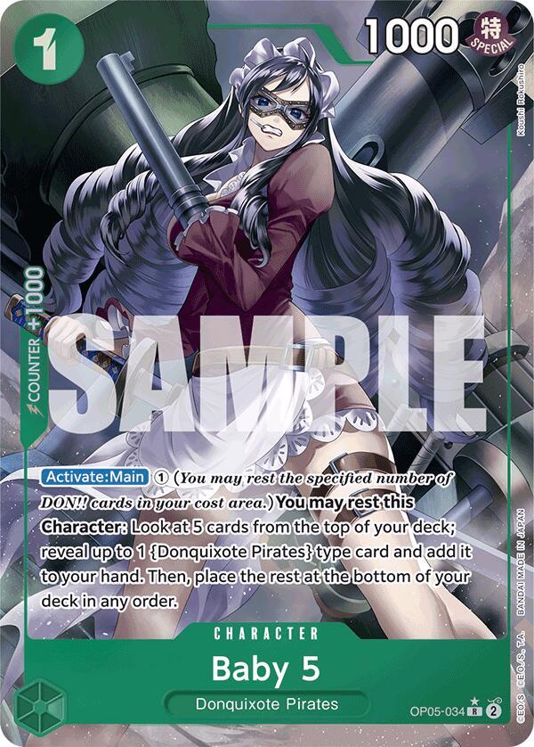Baby 5 (OP05-034) (Full Art) - Premium Booster -The Best- - One