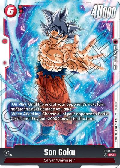 Son Goku - FB04-129 card
