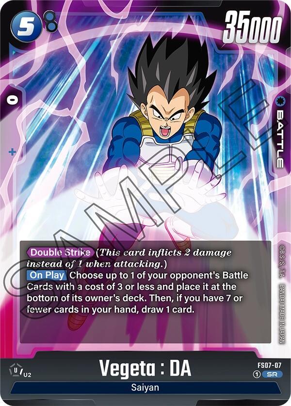 Vegeta : DA - Starter Deck 7: Vegeta (Mini) - Dragon Ball Super