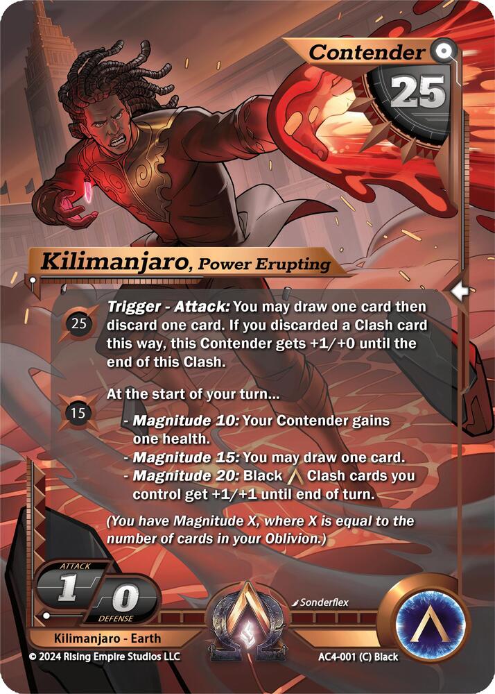 Kilimanjaro, Power Erupting