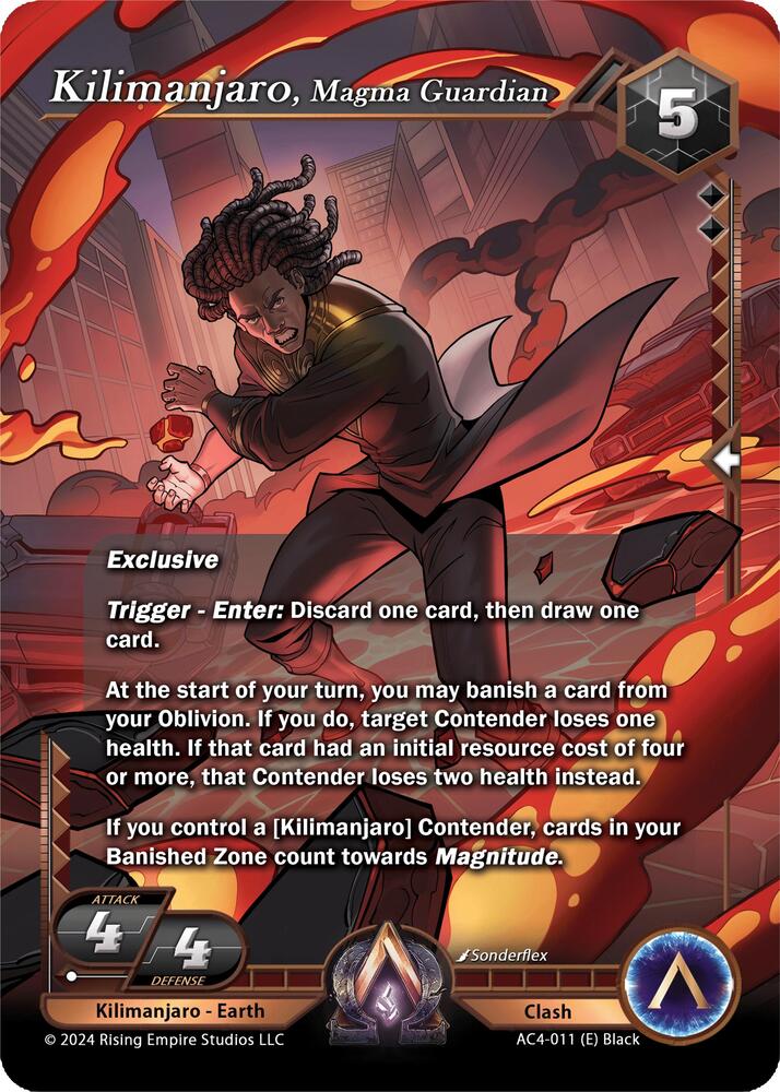 Kilimanjaro, Magma Guardian - Genesis Returns - Alpha Clash