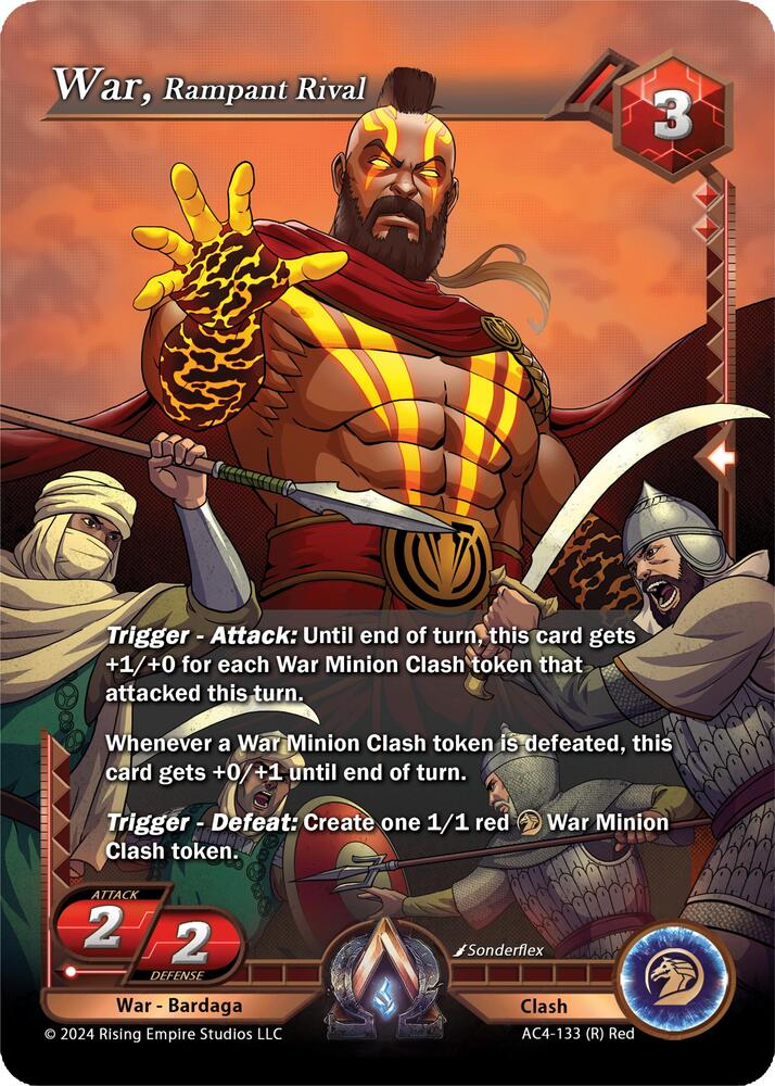 War, Rampant Rival