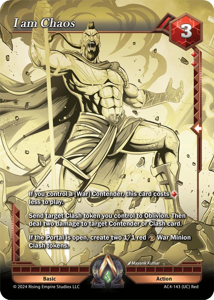 I am Chaos (Gold)
