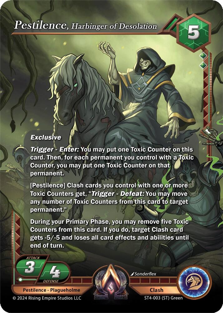 Pestilence, Harbinger of Desolation