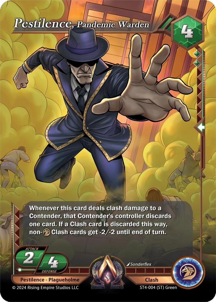 Pestilence, Pandemic Warden