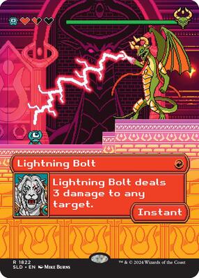 Lightning Bolt #1822 – Secret Lair Drop Series (Rare)