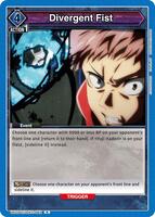 Divergent Fist - UE03ST: Jujutsu Kaisen Starter Deck - Union Arena