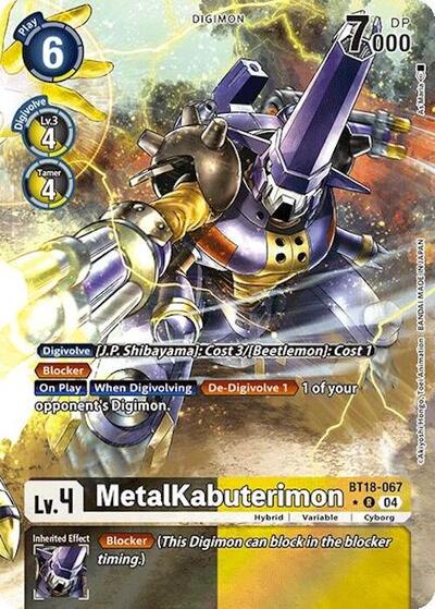 MetalKabuterimon (Alternate Art) Release Special Booster 2.0 card price
