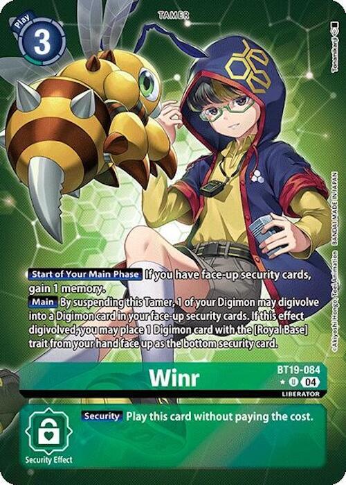 Winr (Alternate Art) - Release Special Booster 2.0 - Digimon