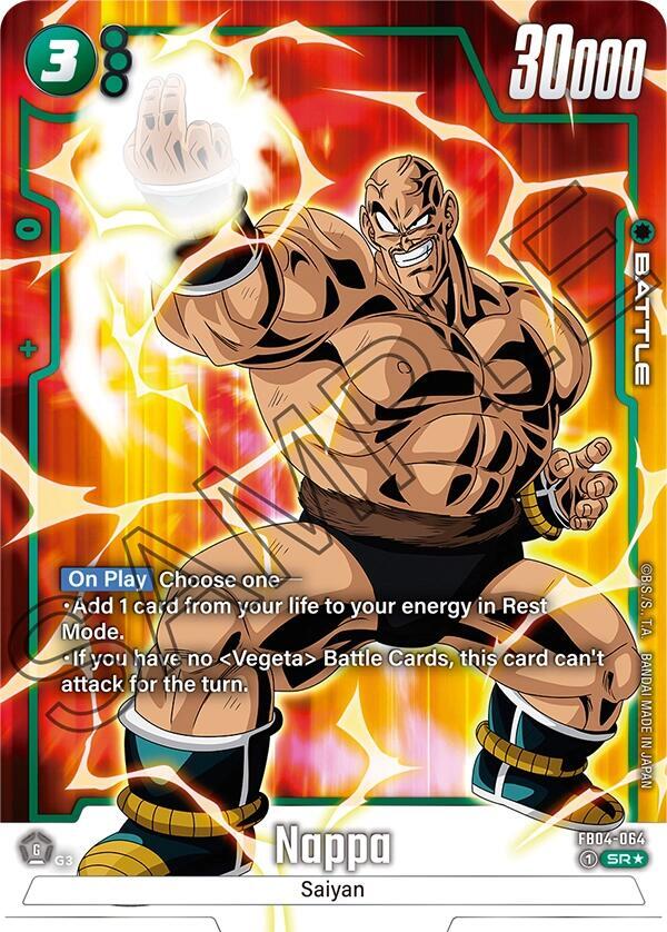 Nappa - FB04-064 (Alternate Art) - Ultra Limit - Dragon Ball Super