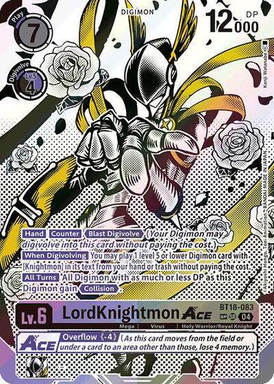 LordKnightmon ACE (Textured) Release Special Booster 2.0 Special Rare Digimon card — value and price