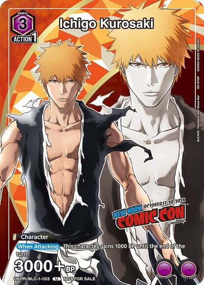 Ichigo Kurosaki (New York Comic Con 2024) Union Arena Promotion Cards Uncommon Union Arena card — value and price