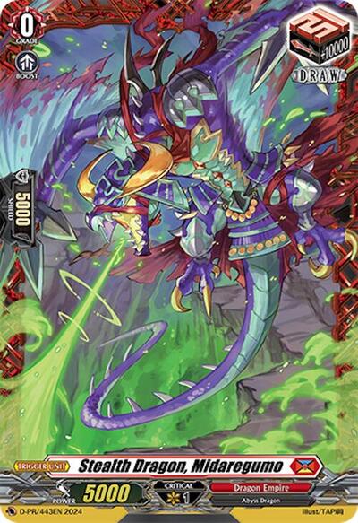 Stealth Dragon, Midaregumo