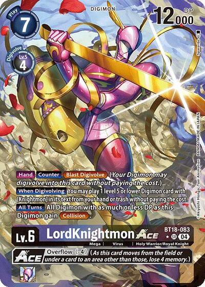 LordKnightmon ACE (Alternate Art) Release Special Booster 2.0 card price