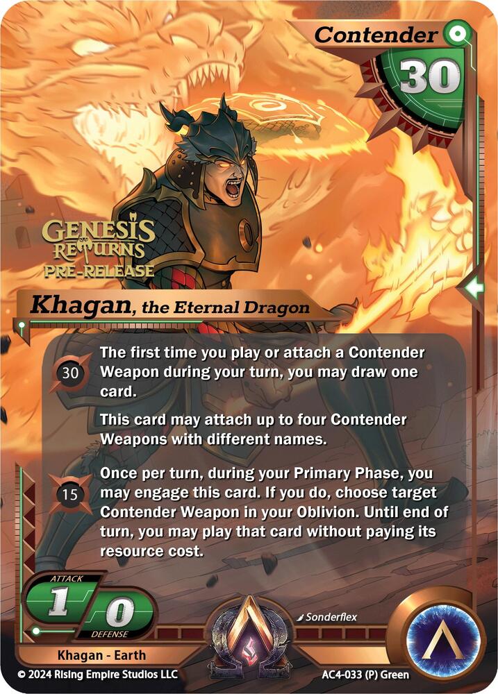 Khagan, the Eternal Dragon (Pre-Release)